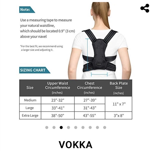 Vokka Posterior Corrector for men or women brace - Picture 3 of 8